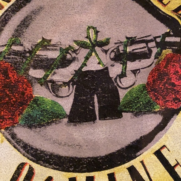 Men’s bleached band T - Picture 5 of 8